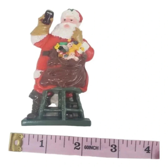 Coca Cola Vintage Santa Magnet Coca Cola 90s Vintage Collectible Magnet 26 - Picture 3 of 7